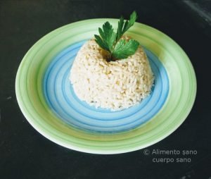 Arroz integral perfecto