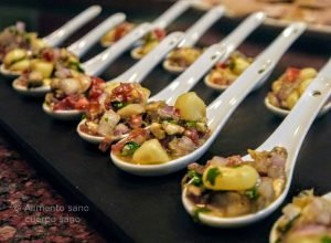 Champiñones a la chalaca