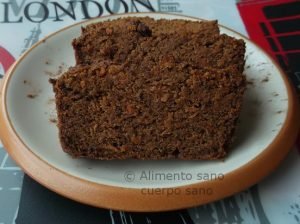 Bizcocho de zanahoria sin gluten