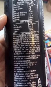 Riesgos de las bebidas energizantes