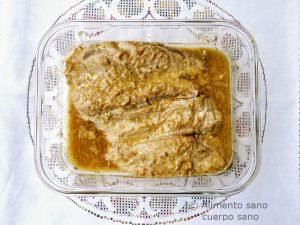 Atún con naranja y salsa de soya