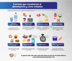 errores comunes en la alimentación