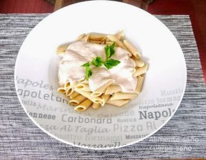 Salsa de nueces vegana