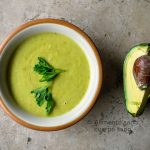 sopa de palta o aguacate