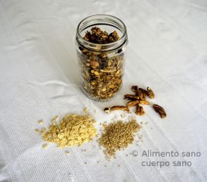 granola casera saludable