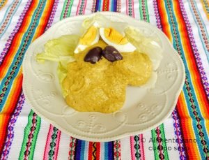 ocopa arequipeña vegana