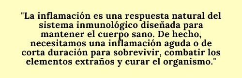 qué es la inflamación